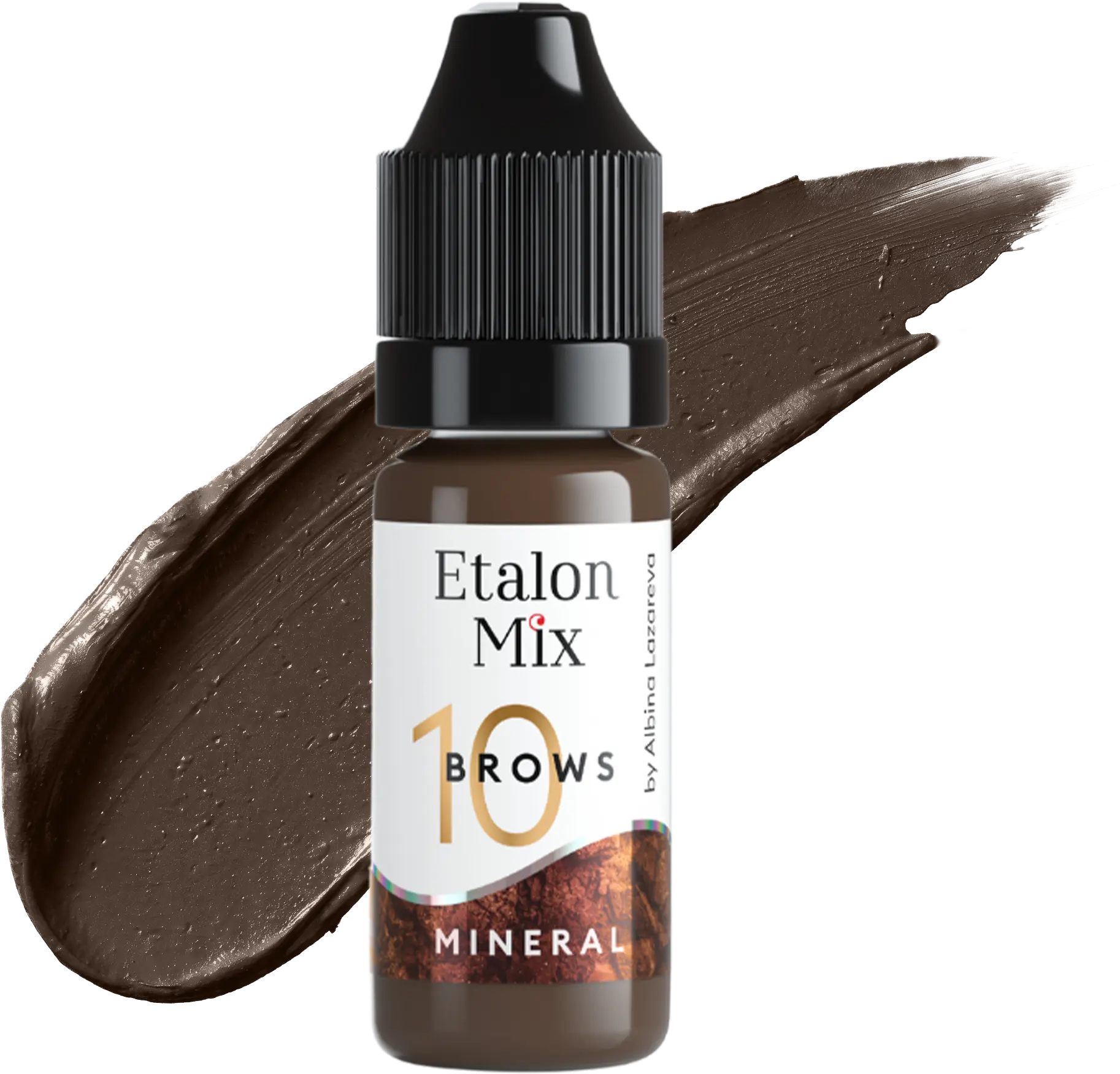 פיגמנט לגבות Etalon Mix - #10 ARABICA | סדרה מינרלית 10 מ"ל