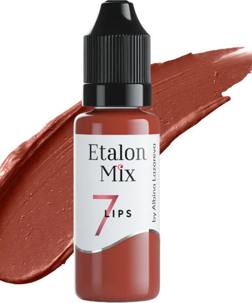 פיגמנט לשפתיים Sweet Cinnamon  #7 (קינמון מתוק) -  Etalon Mix | סדרה היברידית 15 מ"ל