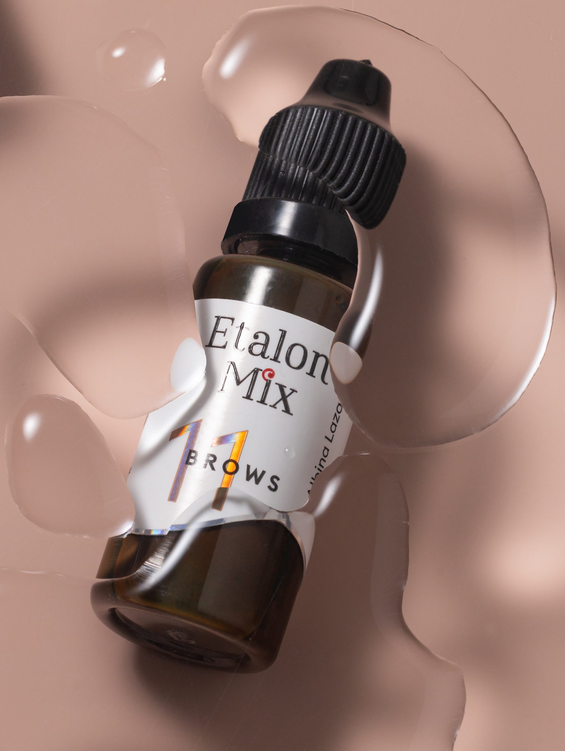 פיגמנט לגבות #11 Espresso (אספרסו) – Etalon Mix | סדרה היברדית 15 מ"ל – תמונה 2