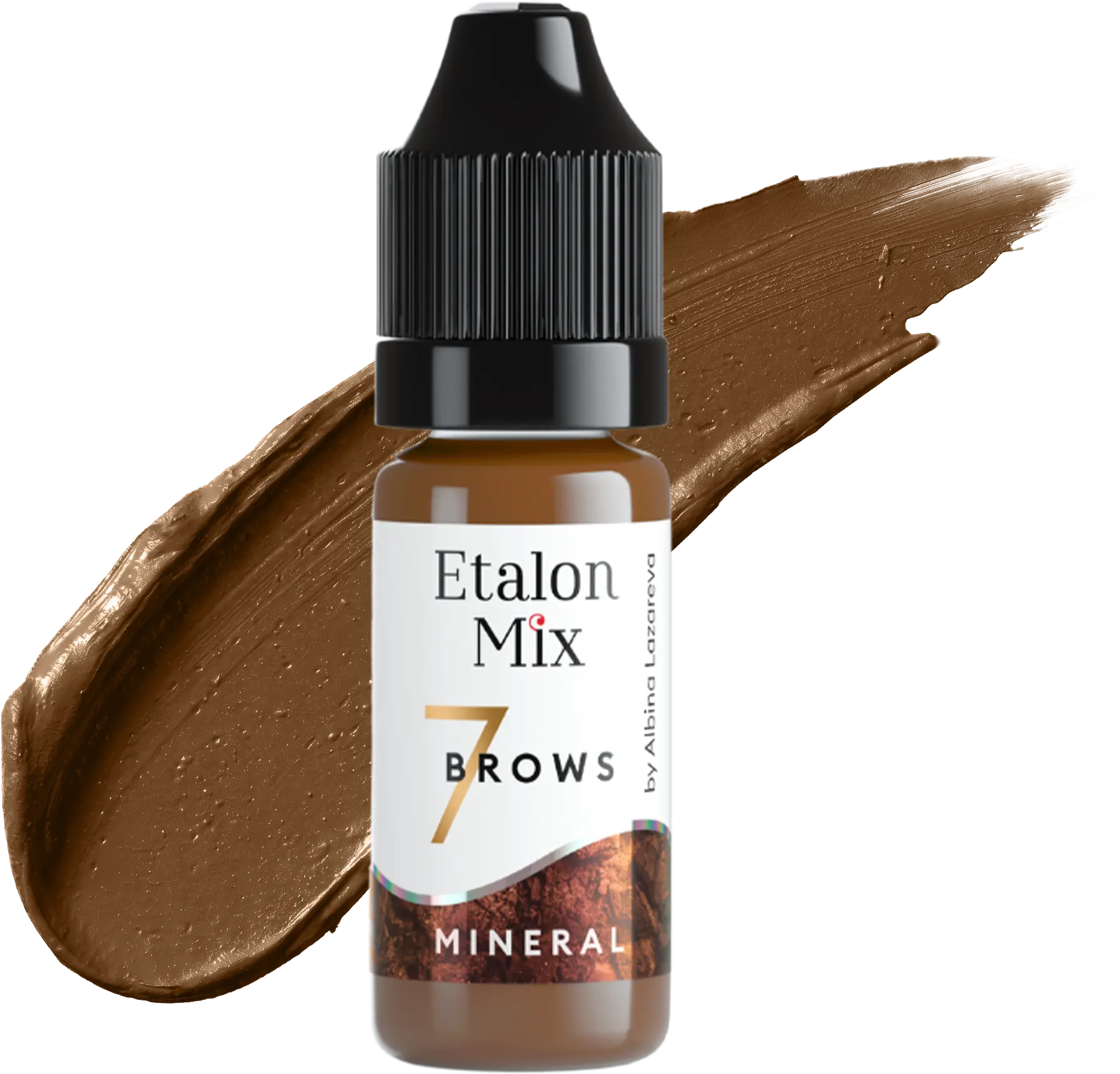 פיגמנט לגבות Etalon Mix - #7 PECAN | סדרה מינרלית 10 מ"ל