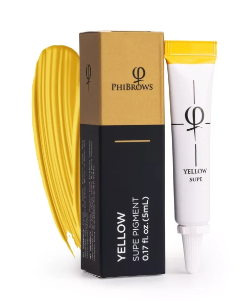 פיגמנט למיקרובליידינג YELLOW סדרת SUPE ‏