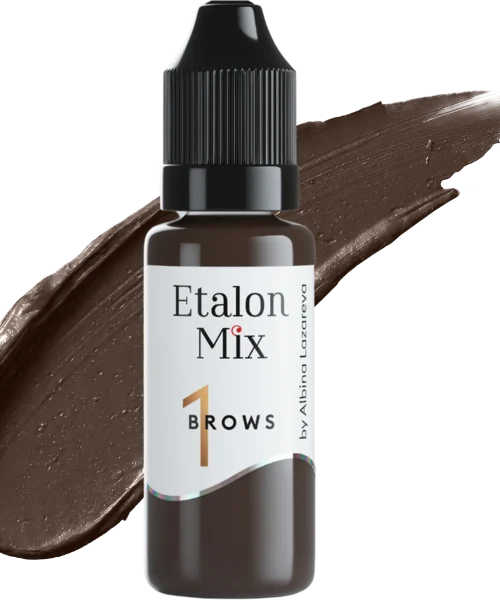 פיגמנט לגבות Hazelnut #1 (אגוז יער) -  Etalon Mix | סדרה היברדית 15 מ"ל