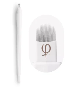 סט כלים חד פעמיים (10יח)  - U24 NANO קוטר 0.15 ראש לבן