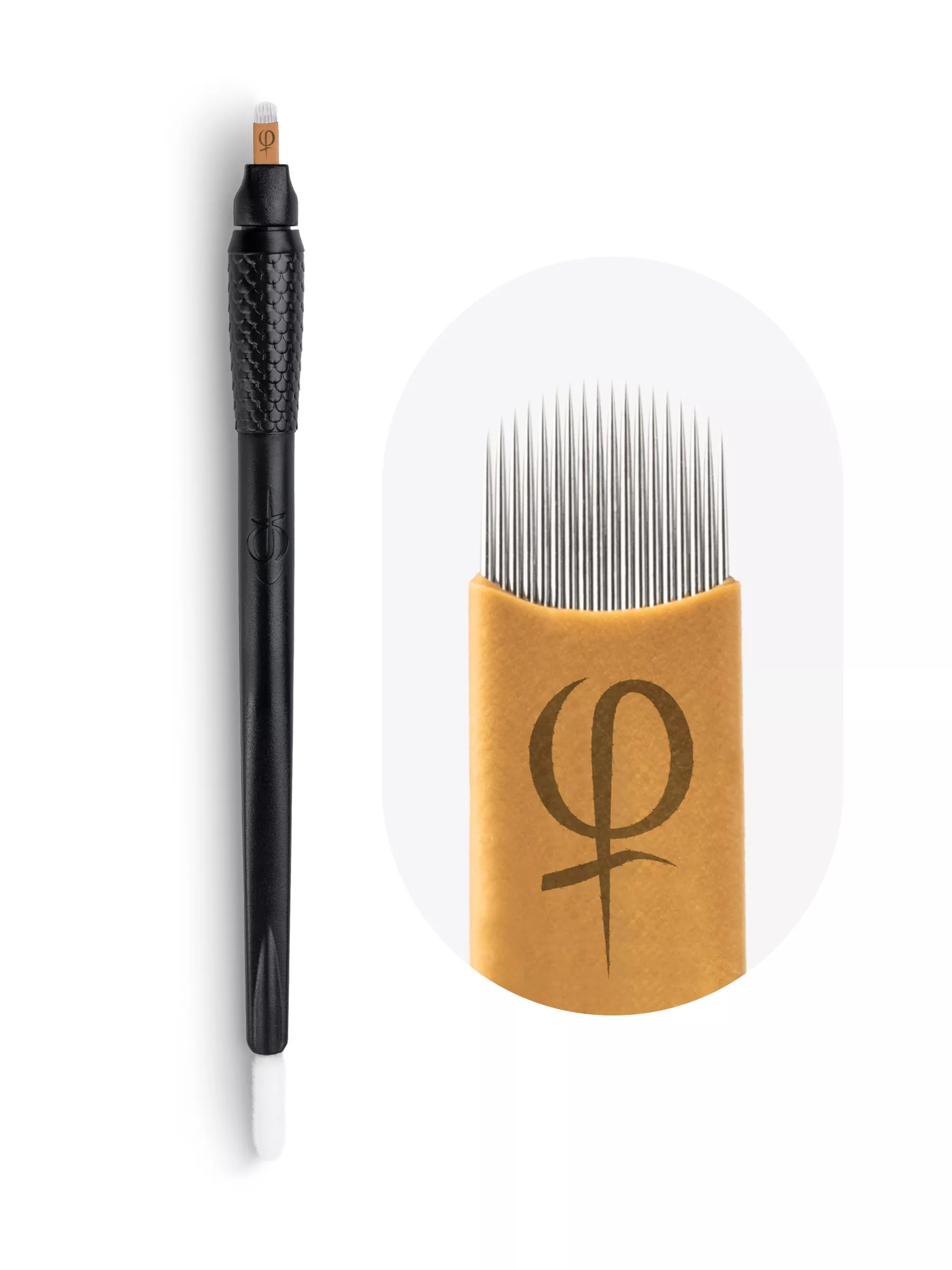 סט כלים חד פעמיים (10יח) - (U18 Eccentric) קוטר 0.18 U304 ראש מוזהב