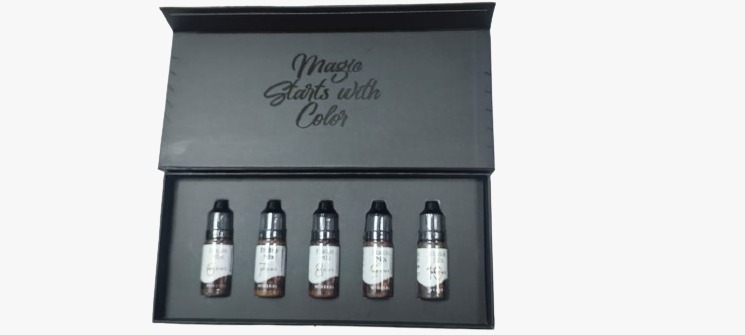 סט פיגמנטים מינרליים לגבות ETALON MIX – תמונה 2