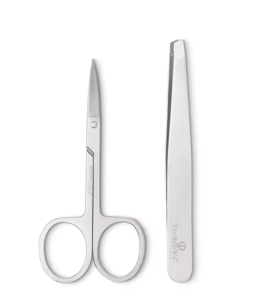 סט פינצטה ומספריים של PhiBrows