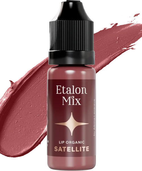 פיגמנט לשפתיים Satellite -  Etalon Mix (לוויין) | סדרת Favor - קבוצת הכוכבים של Anna Frank - הרכב אורגני (10מ"ל)